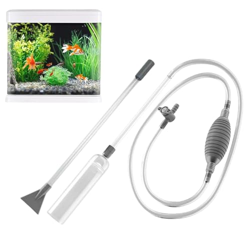 Aquarium Sauger Aquarium Sauger Aquarium Sauger 2 in 1 Aquarium Schlauch 9,84 Fuß Flexibler Schlauch Wasserwechsel für Haus-Schnellpumpe Aquarium Wasserdurchfluss Einstellbarer Wasserdurchfluss von Generisch