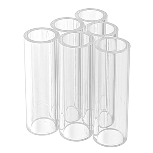 Aquarium Shelter Tube, Acryl Aquarium Fisch Habitat, Fisch Hide Cave House | Crylic Crystal Shelter House, Transparent Tube, Fish Shrimp Habitat, Versteckhöhle, Versteck Rohr, Ermutigen Sie das von Generisch