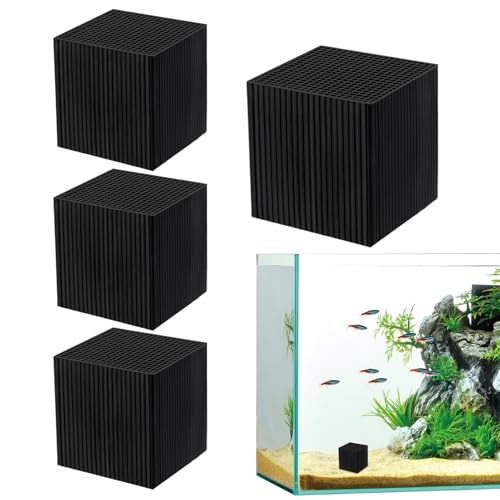 Aquarium -Wasserreinerwürfel - Aktivierte Kohlenstofffiltermedien Für Fischtanks & Teiche | Adsorptionsgewässer Sauberer, Wiederverwendbarer Trog -Klärer, Natürliche Filtration Für Klare Und Saubere A Aquarium -Wasserreinerwürfel - Aktivierte Kohlenstofffiltermedien Für Fischtanks & Teiche | Adsorptionsgewässer Sauberer, Wiederverwendbarer Trog -Klärer, Natürliche Filtration Für Klare Und Saubere A von Generisch