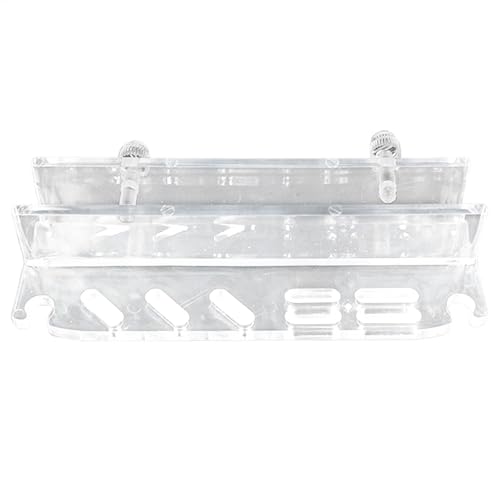 Aquarium-Werkzeughalter, Aquarium-Werkzeugregal - Aquarium-Zubehör-Werkzeugregal - Acryl-Wasserpflanzen-Gras-Wartungswerkzeughalter, Aquarium-Rack-Organizer für Fischpinzetten, Scheren von Generisch