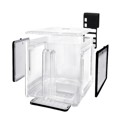 Aquarium Zuchtbox Für Fischzucht, Acryl-Isolationsbox für Aquarien, Brut- Und Aufzuchtbehälter Zur Isolation Für Süßwasser, Salzwasser & Guppys Aquarium Zuchtbox Für Fischzucht, Acryl-Isolationsbox für Aquarien, Brut- Und Aufzuchtbehälter Zur Isolation Für Süßwasser, Salzwasser & Guppys von Generisch