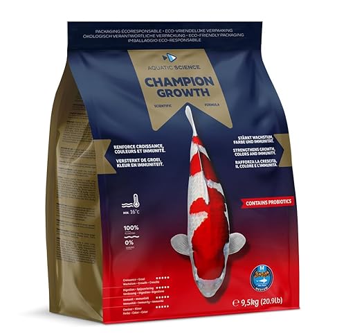 Aquatic Science Champion Growth – Premium Koifutter für optimales Wachstum 9,5kg von Generisch