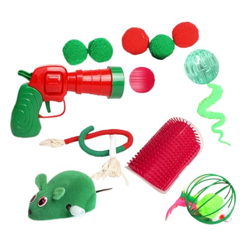 Aufziehbare Mäuse Katzenspielzeug | Weihnachten Katze Kauseil Zähne Reinigung Spielzeug | Bewegliches Kätzchenspielzeug, Multifunktionales Aktivkatzenübungsspielzeug für alle Rassen Aufziehbare Mäuse Katzenspielzeug | Weihnachten Katze Kauseil Zähne Reinigung Spielzeug | Bewegliches Kätzchenspielzeug, Multifunktionales Aktivkatzenübungsspielzeug für alle Rassen von Generisch