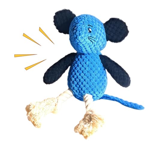 Ausgestopfte Hundespielzeug, Quietschspielzeug für Hunde | Mäuseform interaktive Spielzeuge - Hartschlepper unzerstörbarer Welpevorräte, Crinkle -Sound für den Außenzuschlag, Kinderkrankheiten, aggres Ausgestopfte Hundespielzeug, Quietschspielzeug für Hunde | Mäuseform interaktive Spielzeuge - Hartschlepper unzerstörbarer Welpevorräte, Crinkle -Sound für den Außenzuschlag, Kinderkrankheiten, aggres von Generisch