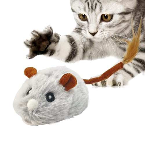 Automatisch quietschendes Katzenspielzeug, automatische Mäusekatze Spielzeug,USB -Ladung weicher Gummi -Reifen -Plüsch -Mäuse - Elektronisches quietschendes Tierspielzeug, interaktiv Automatisch quietschendes Katzenspielzeug, automatische Mäusekatze Spielzeug,USB -Ladung weicher Gummi -Reifen -Plüsch -Mäuse - Elektronisches quietschendes Tierspielzeug, interaktiv von Generisch