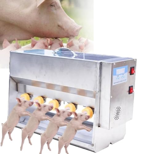 Automatische Fütterung Schweinesauen-Futterstation für mehrere Ferkel, intelligente konstante Temperatur, automatisches Mischen, geeignet für Schweine, Kühe und Schafe von Generisch