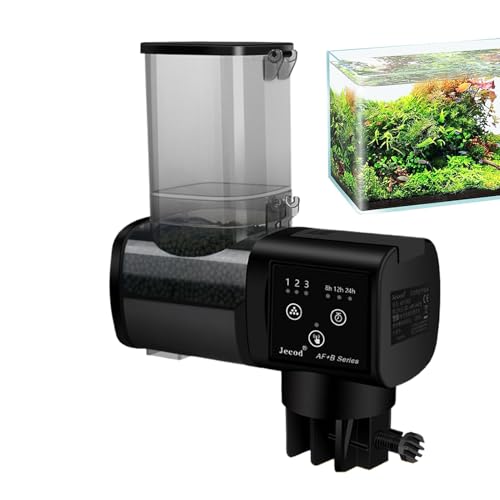 Automatischer Fischfutterautomat - Futterautomat Für Aquarium 500ml,Großvolumiger Futterspender Für Aquarium & Teich – Für Haushalt, Reisen, Anfänger & Enthusiasten – Praktisch Für Männer & Automatischer Fischfutterautomat - Futterautomat Für Aquarium 500ml,Großvolumiger Futterspender Für Aquarium & Teich – Für Haushalt, Reisen, Anfänger & Enthusiasten – Praktisch Für Männer & von Generisch