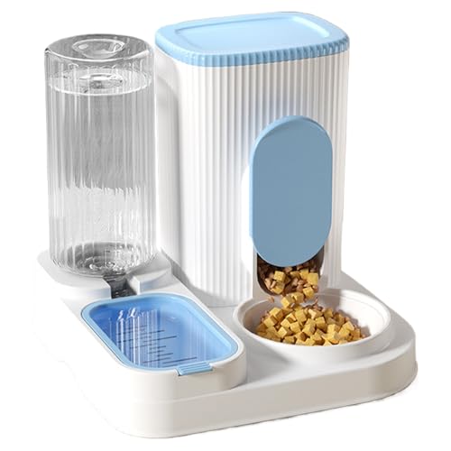 Automatischer Futterspender für Haustiere, 2-in-1-Futternapf, Wassernapf, großer Behälter, Haustierbedarf, Futterstation für kleine, mittelgroße und große Rassen Automatischer Futterspender für Haustiere, 2-in-1-Futternapf, Wassernapf, großer Behälter, Haustierbedarf, Futterstation für kleine, mittelgroße und große Rassen von Generisch
