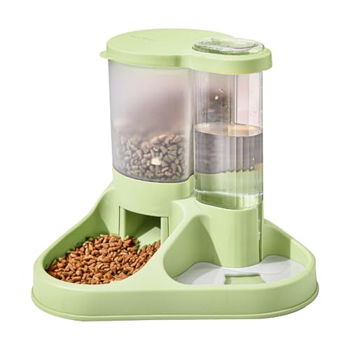 Automatischer Futterspender und Wasserspender Kit für Haustiere – Haustier 2 in 1 Automatisches Futter- und Wasserspender-Kit | Trocken-Nass-Trennung Fütterungswerkzeug für Hunde, Katzen, andere Tiere Automatischer Futterspender und Wasserspender Kit für Haustiere – Haustier 2 in 1 Automatisches Futter- und Wasserspender-Kit | Trocken-Nass-Trennung Fütterungswerkzeug für Hunde, Katzen, andere Tiere von Generisch