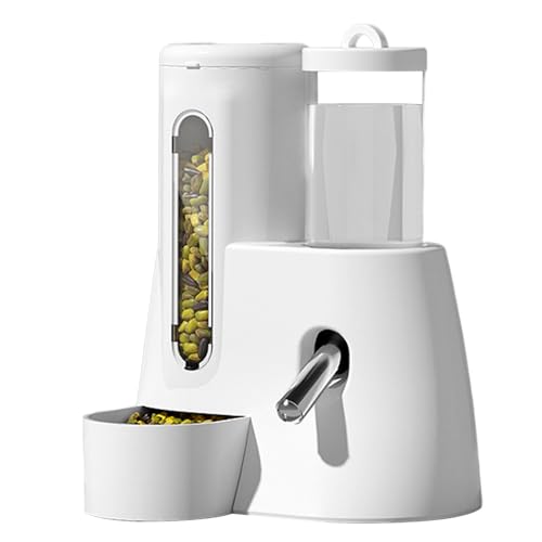 Automatischer Hamster -Feeder, Hamster Feeder Dispenser, Automatischer Futtermittel -Lebensmittel -Wasserspender, 2 In 1 Frettchen -Käfigzubehör, Lebensmittelbehälter für kleine Tiere und Leckdosen fü Automatischer Hamster -Feeder, Hamster Feeder Dispenser, Automatischer Futtermittel -Lebensmittel -Wasserspender, 2 In 1 Frettchen -Käfigzubehör, Lebensmittelbehälter für kleine Tiere und Leckdosen fü von Generisch