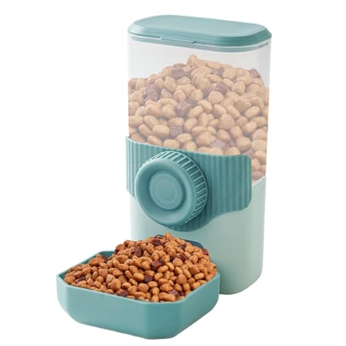 Automatischer Katzen-Futterspender zum Aufhängen, 3,5 l auslaufsicherer automatischer Haustier-Futterspender, gewichteter Sensing Pet Feeder, Trockenfutter-Futterspender, Futter- oder Wasserspender von Generisch