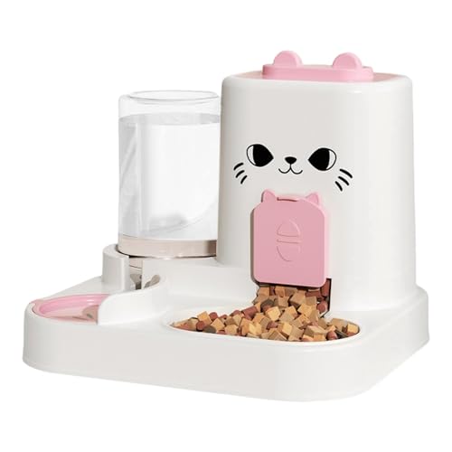Automatischer Katzenfutter- Und Wasserspender Mit Großer Kapazität, Leckerem Trockennahrungspender Und Fütterungsschalen, Ideal Für Innenkatzen, Um Bequeme Und Zuverlässige Mahlzeiten Zu Gewährleisten Automatischer Katzenfutter- Und Wasserspender Mit Großer Kapazität, Leckerem Trockennahrungspender Und Fütterungsschalen, Ideal Für Innenkatzen, Um Bequeme Und Zuverlässige Mahlzeiten Zu Gewährleisten von Generisch