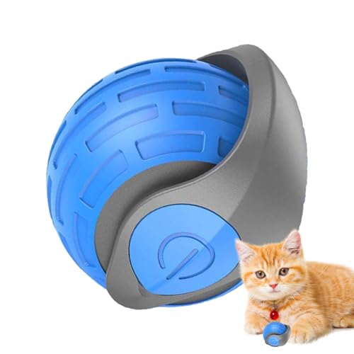 Automatischer Rollball für Katzen, bewegungsaktiviertes Katzenspielzeug, automatischer intelligenter Rollball, Haustierbedarf, intelligenter Haustier-Ball, Spielzeug für Indoor-Katzen, Kätzchen Automatischer Rollball für Katzen, bewegungsaktiviertes Katzenspielzeug, automatischer intelligenter Rollball, Haustierbedarf, intelligenter Haustier-Ball, Spielzeug für Indoor-Katzen, Kätzchen von Generisch