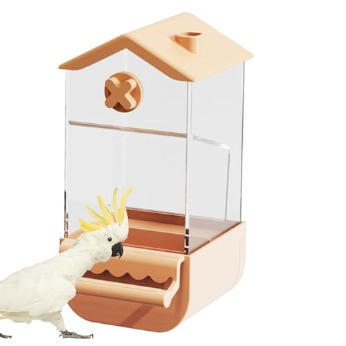 Automatischer Vogelfutterspender Für Käfige | Indoor-Futterspender Für Wellensittiche,Wellensittich & Nymphensittich Futterspender Spritzwassergeschützt Automatischer Vogelfutterspender Für Käfige | Indoor-Futterspender Für Wellensittiche,Wellensittich & Nymphensittich Futterspender Spritzwassergeschützt von Generisch