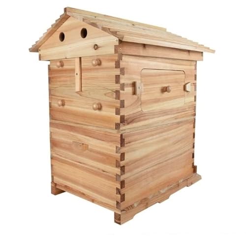 Automatisches Bienenstockhaus aus Holz mit 7 Nesten, Bienenbox, Imkerausrüstung, Imker-Werkzeug für Bienenstock-Versorgung von Generisch