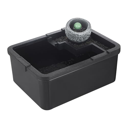 Betta Aquarium | Desktop Aquarium - Tisch-Hydroponik-Aquarium Mit USB-Pumpe & Beleuchtung Für Schlafzimmer Bücherregal Krankenhaus Aquaponik Riffgarnelen Betta Aquarium | Desktop Aquarium - Tisch-Hydroponik-Aquarium Mit USB-Pumpe & Beleuchtung Für Schlafzimmer Bücherregal Krankenhaus Aquaponik Riffgarnelen von Generisch