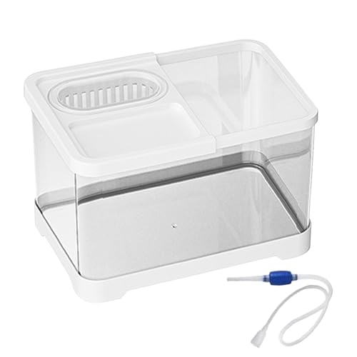 Betta Aquarium – Fisch-Aquarien | kleines Aquarium | transparente Aquarium-Sets | Landschaftsschalen für , Guppy, Schnecken, Schildkröte, Quallen, Haustierliebhaber, Anfänger, Desktop-Wohnung Betta Aquarium – Fisch-Aquarien | kleines Aquarium | transparente Aquarium-Sets | Landschaftsschalen für , Guppy, Schnecken, Schildkröte, Quallen, Haustierliebhaber, Anfänger, Desktop-Wohnung von Generisch