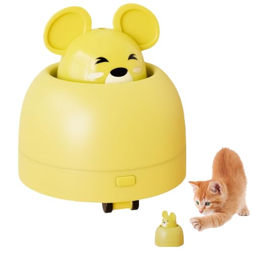 Bewegliches Katzenspielzeug, Mäuse, wiederaufladbar, elektronisches Katzenspielzeug, berührungsaktivierte Haustieraktivität, Kätzchen-Spiel für Spielübungen, interaktives Spielen, Langeweile Bewegliches Katzenspielzeug, Mäuse, wiederaufladbar, elektronisches Katzenspielzeug, berührungsaktivierte Haustieraktivität, Kätzchen-Spiel für Spielübungen, interaktives Spielen, Langeweile von Generisch