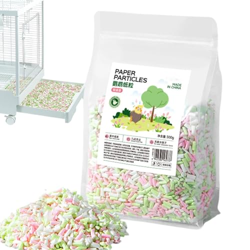 Bird Litter for Cage, Natural Hamster Bedding, Small Animal Supplies, Parrot Paper Liner, Soft Wood Shavings, Odor Control, Guinea Pig Accessories, Pet Litter von Generisch