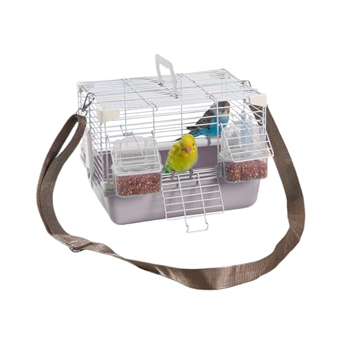 Bird Travel Carrier - Sittich Carrier | Transportkäfig für Vögel 10,63 x 7,87 x 7,87 Zoll Kleintierbedarf für die Pflege von Tieren Bird Travel Carrier - Sittich Carrier | Transportkäfig für Vögel 10,63 x 7,87 x 7,87 Zoll Kleintierbedarf für die Pflege von Tieren von Generisch