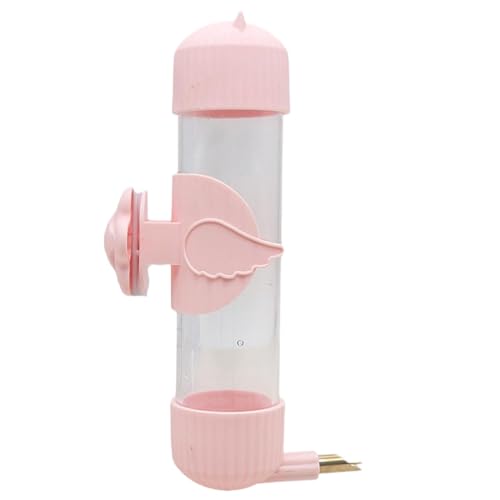 Bird Water Bottle for Cage, Drinking Device Waterer, Suspended Automatic Dispenser, Sturdy Design, Easy to Refill, 1.97x1.97x9.06 inches for Small Animal Use von Generisch