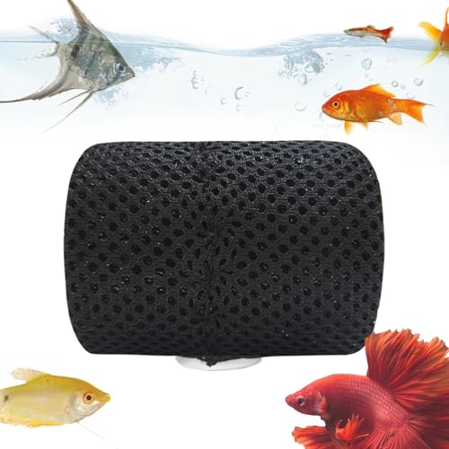 Black Betta Tunnel Fish Toys, Shrimp Tunnel Betta, Aquarium Tunnel with Suction Cup, Navy Blue Betta Tube, Portable Sleeping Tube, Hollow Fish Hide Betta Fish Toys Fish Tunnel for Fish Tank von Generisch