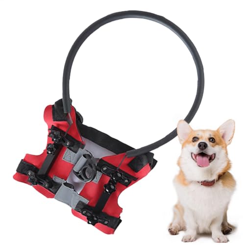 Blind Dog Bumper, Adjustable Training Safety Collar, 8.66x8.66in Comfortable Anti Collision Rings, Protective Pet Device, Training Collar for Home Use, Pets Comfort von Generisch