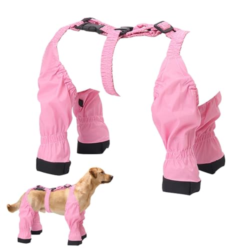 Booties für Hunderouten – Stiefel für Hunde Paw Protector | Hundestiefel für verletzte | Hundeschuhe nicht rutschig, bequeme Hundeschuhe für Hunde von Generisch