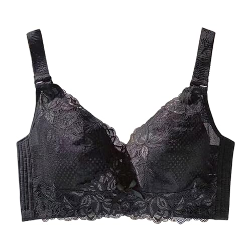 Bustier Damen Sexy Bralette, Damen BH Große Größe Sexy Unterwäsche Für Frau Hatme Haltungskorrektur BH Damen Gepolstert Elegant T-Rücken BH Haltungskorrektur-BH Dirndl Push Up BH Für Kleine Brüste von Generisch