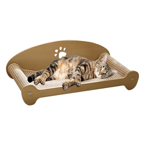 Cat Scratcher Lounge, Cat Scratching Pad, Sisal Cat Bed, Anti Slip Cats Scratcher, Cats Scratching Pad and Lounge Made from Sisal, Designed to Protect Furniture and Offer a Cozy von Generisch