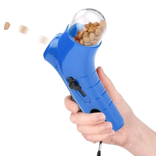 Cat Treat Shooter, Leckerli Pistole Katze, Pet Treat Launchers, Leckerli Spielzeug für Kätzchen und Hund, Snack Slinger Treat Launchers for Cat Dog, Interaktiver Trainings Leckerli Spender zum Trainie von Generisch