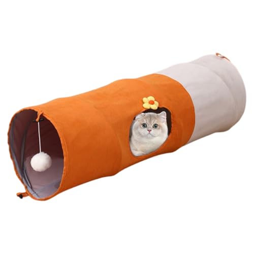 Cat Tunnel, Foldable Tunnel for Cats with Ball, Oxford Cloth, Plush Scratch-Resistant Mental Enrichment Tent, Training Tool, Living Room Exercise Equipment for Cats and Kittens, (270g, 350g0 Cat Tunnel, Foldable Tunnel for Cats with Ball, Oxford Cloth, Plush Scratch-Resistant Mental Enrichment Tent, Training Tool, Living Room Exercise Equipment for Cats and Kittens, (270g, 350g0 von Generisch