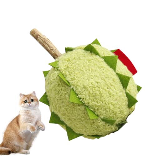 Catnip -Spielzeug für Katzen, Katze Kauspielzeug,Weiche Plüsch Interaktives Kätzchen Bite Toy | Weich gefüllte Simulationsfrucht für Haustiere Kätzchen erregen ruhige Zähneputzung Kautübung Reduzieren Catnip -Spielzeug für Katzen, Katze Kauspielzeug,Weiche Plüsch Interaktives Kätzchen Bite Toy | Weich gefüllte Simulationsfrucht für Haustiere Kätzchen erregen ruhige Zähneputzung Kautübung Reduzieren von Generisch