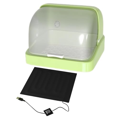 Chick Brooder Heater, Bird Incubator Warmer, Visual Nesting Brooding Box, Adjustable Heat Pad, Poultry Habitat Supplies for Baby Chicks, Parrots, Ducklings, Farm, Coop, Hatchery Chick Brooder Heater, Bird Incubator Warmer, Visual Nesting Brooding Box, Adjustable Heat Pad, Poultry Habitat Supplies for Baby Chicks, Parrots, Ducklings, Farm, Coop, Hatchery von Generisch
