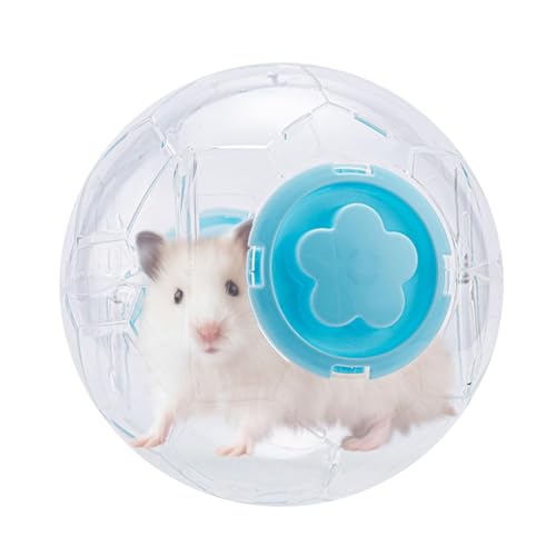 Chinchilla-Laufball, 15 cm, Hamster-Ball, beruhigend, rutschfest, für Kleintiere, Fitness-Räder für erhöhte Aktivität, reduziert Langeweile für Zwerge von Generisch