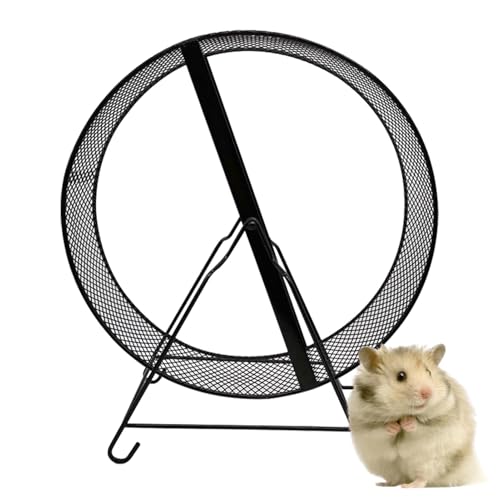 Chinchillas-Rad, Chinchillas-Laufrad, Hamsterkäfig-Zubehör, lustiges Hamsterspielzeug, Hamster-Übungsrad, Mäuseräder, leise Spinner für Mäuse, Rennmäuse, Hamster von Generisch