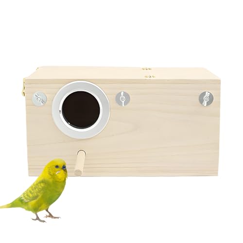 Cockatiel Nisting Box - Finch Nisting House - Holz Im Freien Im Freien Im Freien Für Kakadosen, Papellischfreundlichen FunktioneKleine Vögel Lebensräume Mit Bequemem Design Für Sichere Ruhe Und Zucht Cockatiel Nisting Box - Finch Nisting House - Holz Im Freien Im Freien Im Freien Für Kakadosen, Papellischfreundlichen FunktioneKleine Vögel Lebensräume Mit Bequemem Design Für Sichere Ruhe Und Zucht von Generisch