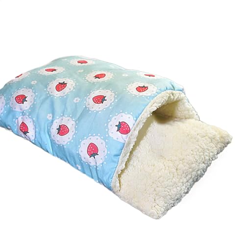 Cozy Cat Bed, Covered Pet Cave, Indoor Kitten Nest, Washable Plush Covered Enveloping Shape Semi-Enclosed Cute Design Comfortable for Home, 18.9x13.39x1.97 Inches von Generisch