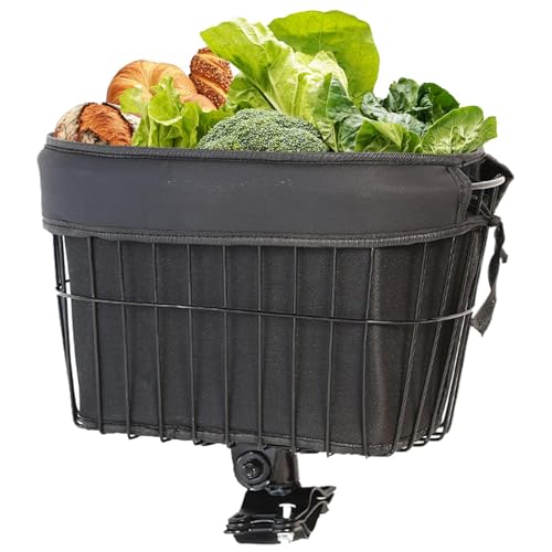 Dog Bike Basket, Front Biking Carrier Cats, 13.78x9.06in Portable Pet Safety Set, Mountain Puppy Carrying, Carrier Baskets for Outdoor Adventures and Travel Dog Bike Basket, Front Biking Carrier Cats, 13.78x9.06in Portable Pet Safety Set, Mountain Puppy Carrying, Carrier Baskets for Outdoor Adventures and Travel von Generisch