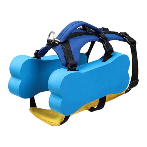 Dog Life Jacket, Pet Flotation Vest, Adjustable Life Preserver, Reflective Float Coat with Built In Rescue Handle, Ideal for Dogs, Swimming, and Outdoor Safety, Blue Colored Dog Life Jacket, Pet Flotation Vest, Adjustable Life Preserver, Reflective Float Coat with Built In Rescue Handle, Ideal for Dogs, Swimming, and Outdoor Safety, Blue Colored von Generisch