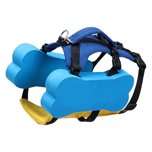 Dog Life Jacket, Pet Flotation Vest, Adjustable with Rescue Handle, 15.7x19.7 Inches Sturdy Reflective Float Coat, Dogs Life Preserver for Pool, Boating, Lake, Water Safety Dog Life Jacket, Pet Flotation Vest, Adjustable with Rescue Handle, 15.7x19.7 Inches Sturdy Reflective Float Coat, Dogs Life Preserver for Pool, Boating, Lake, Water Safety von Generisch