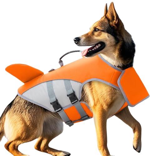 Dog Life Vest, Floating Safety Jacket Pet Swimwear, High Visibility Buoyancy Coat, Secure Buckle Strap Design, Waterproof Dog Float Gear, for Lake, River, Pond, Swimming, Boating Dog Life Vest, Floating Safety Jacket Pet Swimwear, High Visibility Buoyancy Coat, Secure Buckle Strap Design, Waterproof Dog Float Gear, for Lake, River, Pond, Swimming, Boating von Generisch