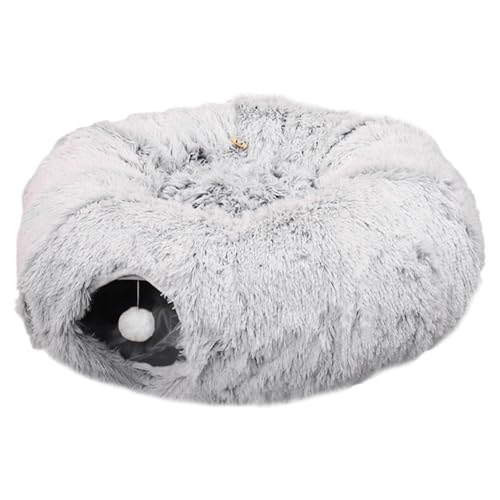 Donut Cat Cave, Plush Cat Bed Tunnel, Washable Cat Hideaway, Large Cat Bed for Small Animals, Cat Cave Hide Out, Cozy Cat Tunnel for Cats, Cat Cave for Pets Donut Cat Cave, Plush Cat Bed Tunnel, Washable Cat Hideaway, Large Cat Bed for Small Animals, Cat Cave Hide Out, Cozy Cat Tunnel for Cats, Cat Cave for Pets von Generisch