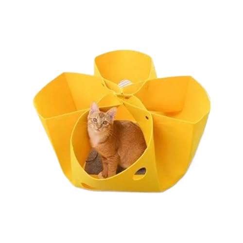 Donut -Katzen -Tunnel - 35x35x5 cm Filzkatze Bettnest Donut | Deformierbare Hideaway Interactive Anreichment Toys | Abnehmbarer Kätzchenspielplatz Für Welpen Kätzchen Donut -Katzen -Tunnel - 35x35x5 cm Filzkatze Bettnest Donut | Deformierbare Hideaway Interactive Anreichment Toys | Abnehmbarer Kätzchenspielplatz Für Welpen Kätzchen von Generisch