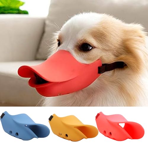 Duckbill Maulkorb für Hunde, Mundschutz, Silikon-Mundabdeckung, atmungsaktiver Haustier-Maulkorb, weich und bequem, verstellbarer Gurt verhindert Bellen, Beißen und . Unterschiede in der Größe Duckbill Maulkorb für Hunde, Mundschutz, Silikon-Mundabdeckung, atmungsaktiver Haustier-Maulkorb, weich und bequem, verstellbarer Gurt verhindert Bellen, Beißen und . Unterschiede in der Größe von Generisch