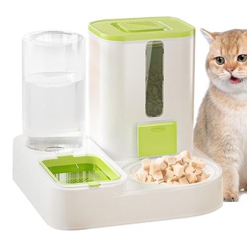 Easy Refilling: Easily refill your cat's feeder with our top covers; often monitor food and water with its transparent design: a hassle- solution for busy owners. von Generisch