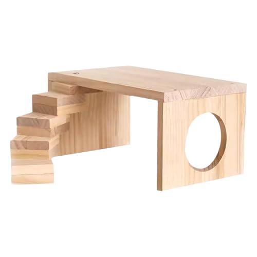 Ebenen Für Nagerkäfige - Hamster Verstecke mit Kletterleiter & Brücke - Platzsparendes Kletter-Spielzeug Für Kleintiere Wie Meerschweinchen, Mäuse, Chinchillas Und Andere Nagetiere Ebenen Für Nagerkäfige - Hamster Verstecke mit Kletterleiter & Brücke - Platzsparendes Kletter-Spielzeug Für Kleintiere Wie Meerschweinchen, Mäuse, Chinchillas Und Andere Nagetiere von Generisch