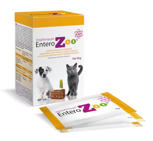 EnteroZoo Detoxikationsgel für Hunde, Katzen & Kleintiere – 15x10g Beutel – Bei Durchfall, Vergiftung & Allergien – Magen-Darm-Beruhigung, Toxinbindung & Regeneration EnteroZoo Detoxikationsgel für Hunde, Katzen & Kleintiere – 15x10g Beutel – Bei Durchfall, Vergiftung & Allergien – Magen-Darm-Beruhigung, Toxinbindung & Regeneration von Generisch