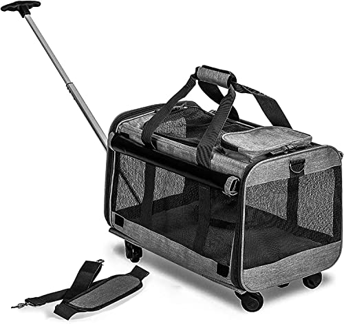 Expandable Soft-Sided Pet Carrier - Travel Carrier for Dogs and Cats, Versatile Playpen Design, Ideal for Air Travel and Outdoor Use von Generisch