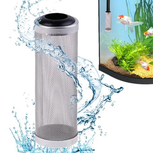Filterschutznetz – Garnelenfilter aus Edelstahl | Netzfilterschutz | Edelstahl-Ansaugsieb | Filtereinlasssieb aus Edelstahl | Aquarium-Filternetz für Aquarien Filterschutznetz – Garnelenfilter aus Edelstahl | Netzfilterschutz | Edelstahl-Ansaugsieb | Filtereinlasssieb aus Edelstahl | Aquarium-Filternetz für Aquarien von Generisch